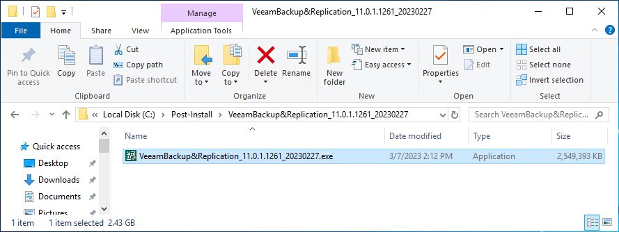 030723 2212 HowtoInstal3 - How to Install Veeam Backup & Replication 11a Cumulative Patches P20230227