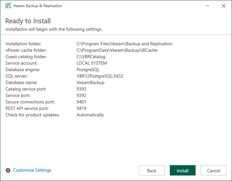 082223 1802 Howtoinstal11 - How to install Veeam Backup and Replication v12 with PostgreSQL