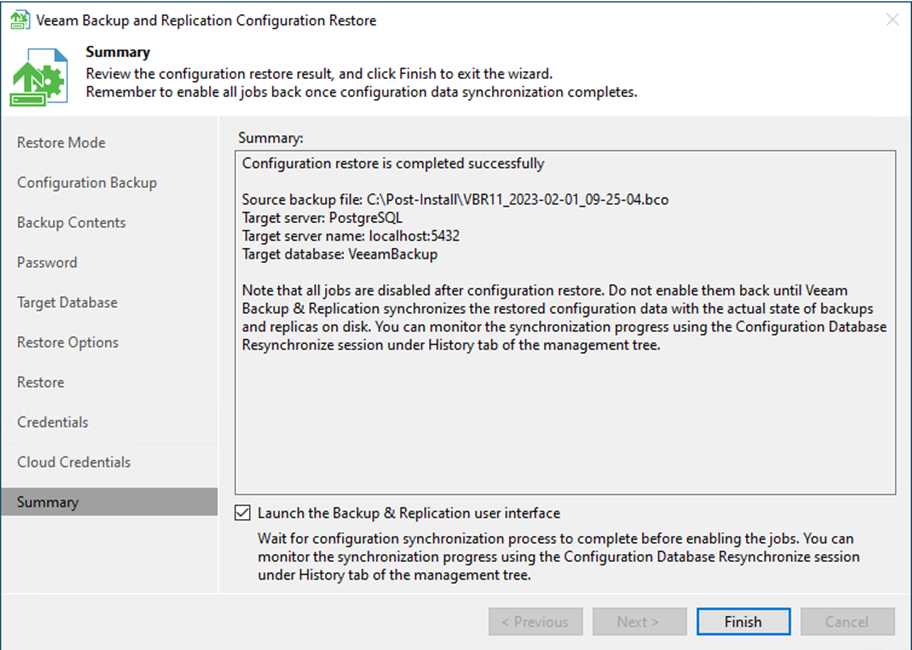 082223 2024 Howtomigrat22 - How to migrate the Existing Veeam Backup and Replication to the new server with PostgreSQL