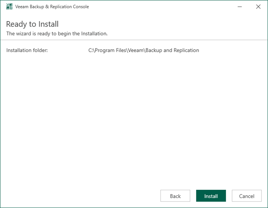 082223 2128 Howtoinstal10 - How to install Veeam Backup and Replication Console 12