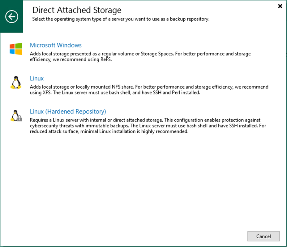 082523 1642 Howtoaddthe4 - How to add the Microsoft Windows Server’s local directory as a Backup Repository at Veeam Backup and Replication v12