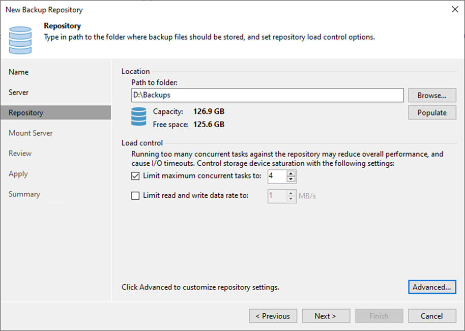 082523 1642 Howtoaddthe9 - How to add the Microsoft Windows Server’s local directory as a Backup Repository at Veeam Backup and Replication v12