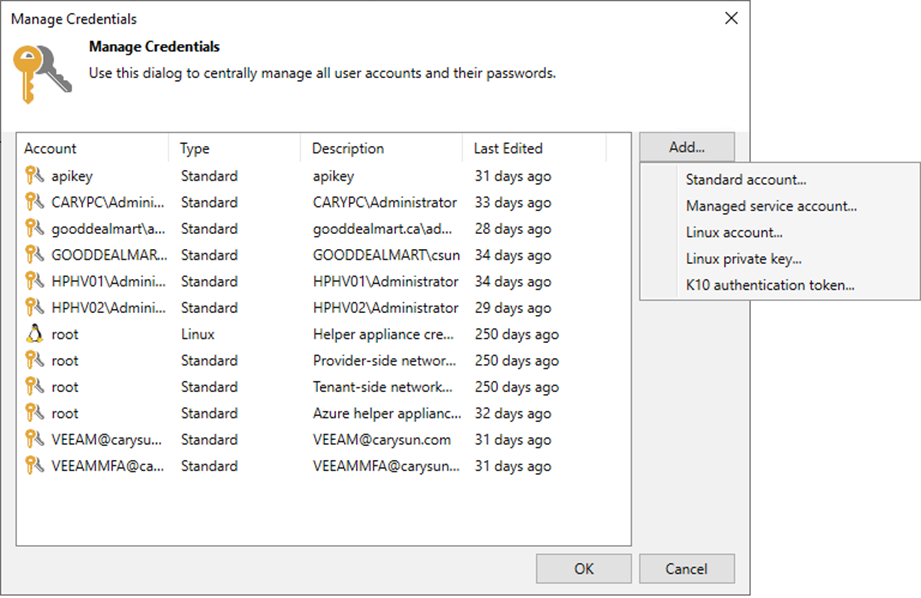 082623 1711 Howtoconfig19 - How to configure Group Managed Service Accounts (gMSA) at Veeam Backup and Replication v12