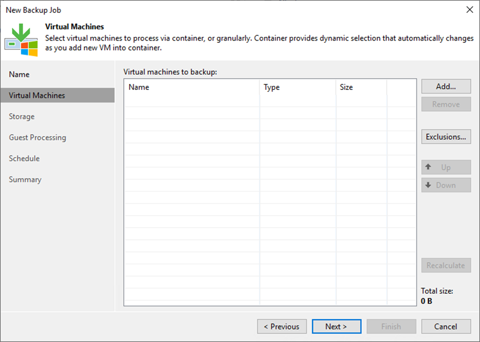 090323 1702 Howtocreate5 - How to create a Backup job to backup the specified VMs at Veeam Backup and Replication v12