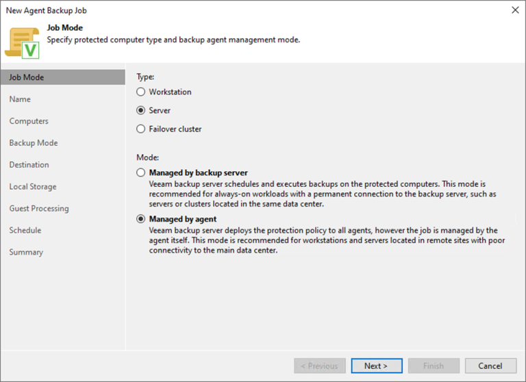 090523 1917 Howtocreate4 768x558 - How to create a Backup job to backup the specified Physical Machines (Managed by Agent Mode) at Veeam Backup and Replication v12