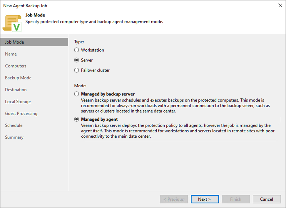 090523 1917 Howtocreate4 - How to create a Backup job to backup the specified Physical Machines (Managed by Agent Mode) at Veeam Backup and Replication v12