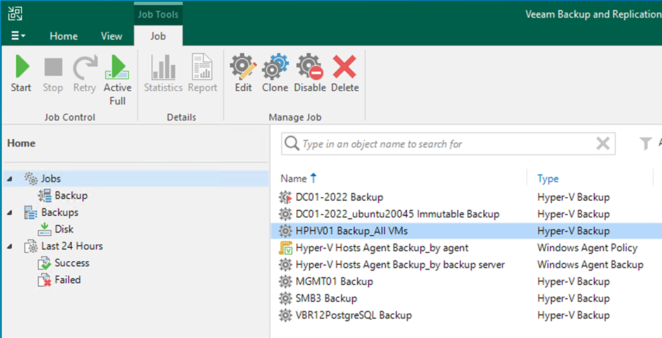 091623 1807 Howtocreate29 - How to create a Backup job to backup all VMS of the Hyper-V Host at Veeam Backup and Replication v12