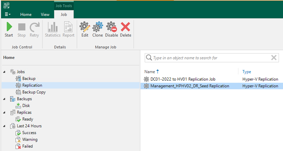 092423 2341 Howtocreate44 - How to create a Replication job with seeding to the Disaster Recovery Site at Veeam Backup and Replication v12