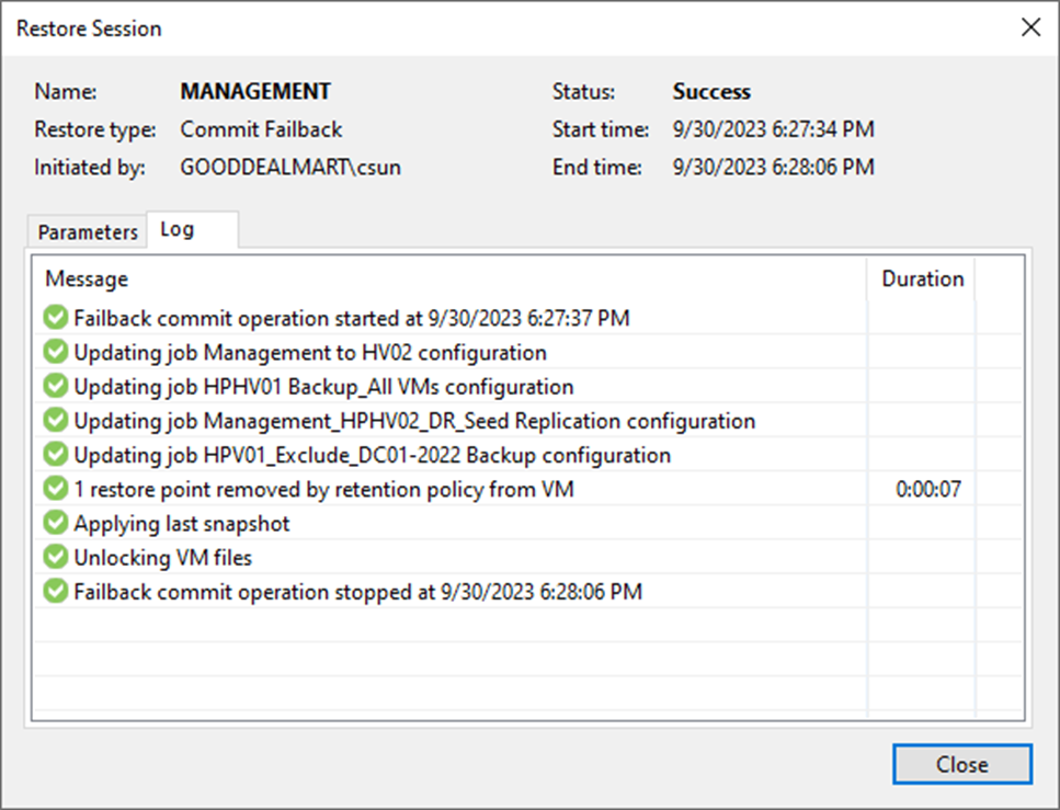 100123 0200 Howtofailba27 - How to failback to the specified location of the Production Site at Veeam Backup and Replication v12