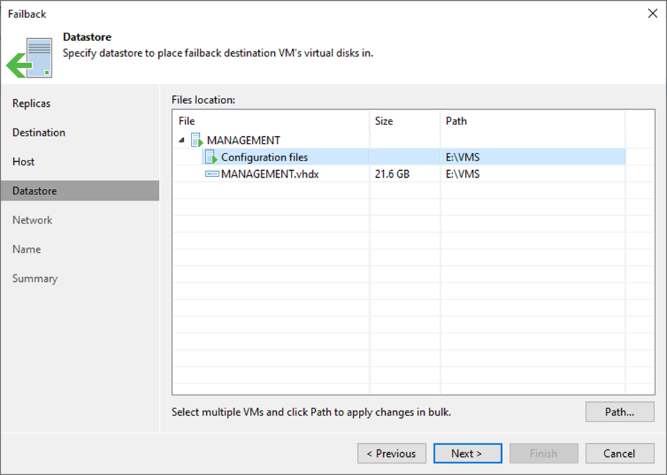 100123 0200 Howtofailba9 - How to failback to the specified location of the Production Site at Veeam Backup and Replication v12