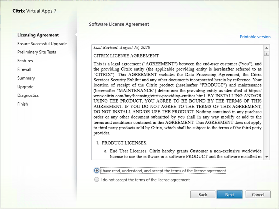100323 1750 Howtoupgrad11 - How to upgrade to Citrix Virtual Apps 7 2308