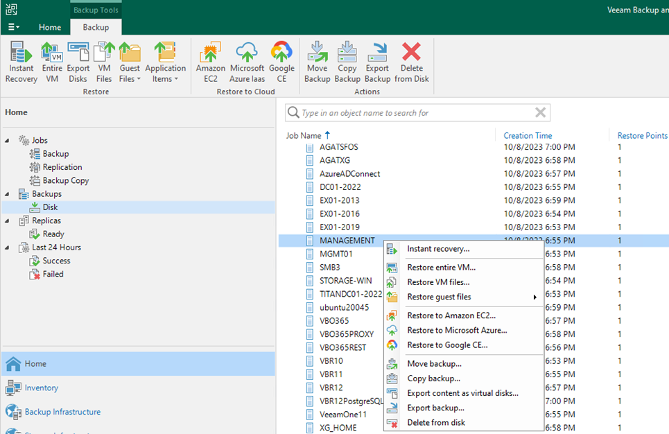 100923 0506 SecureResto3 - Secure Restore the Entire VM to the New Location at Veeam Backup and Replication v12
