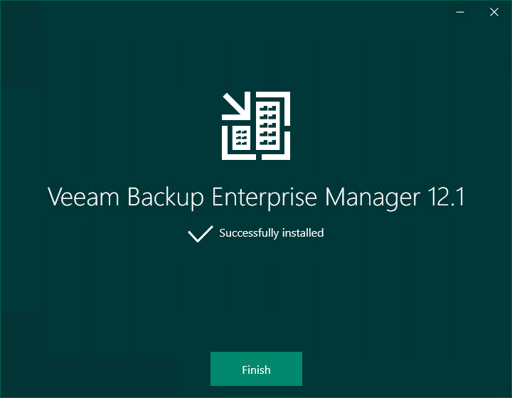 122523 2157 HowtoInstal19 - How to Install Veeam Backup Enterprise Manager 12.1