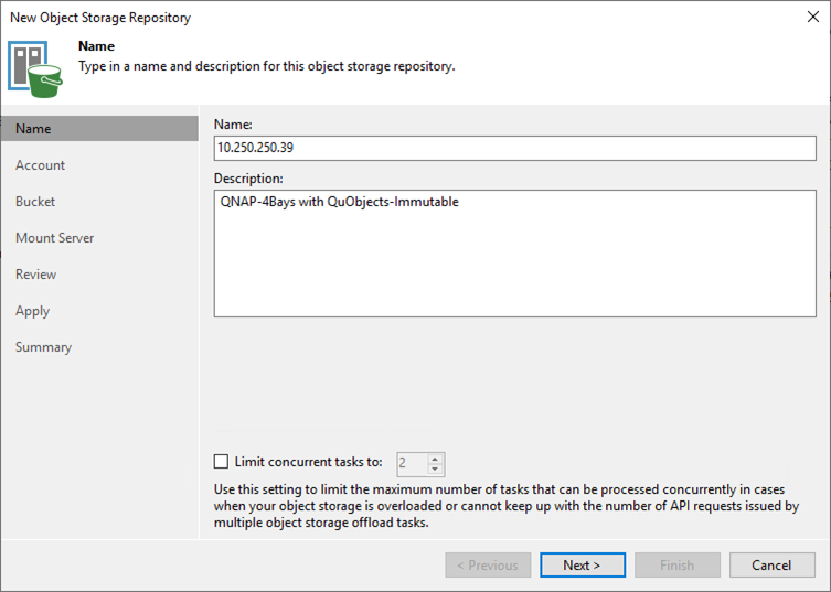 010824 1952 HowtouseQNA20 - How to use QNAP as Object Storage for Veeam Backup and Replication 12.1 with Immutability Backup