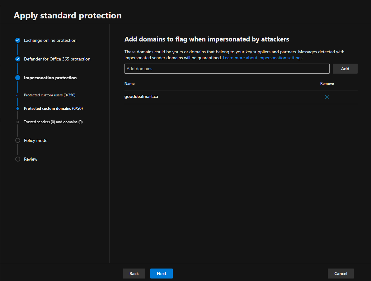 032024 2156 Howtousethe10 - How to use the Microsoft Defender portal to assign Standard preset security policies to users