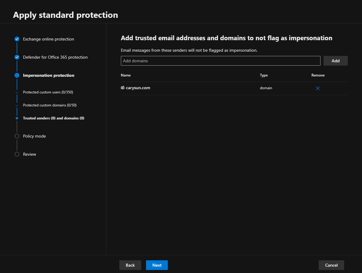 032024 2156 Howtousethe11 - How to use the Microsoft Defender portal to assign Standard preset security policies to users