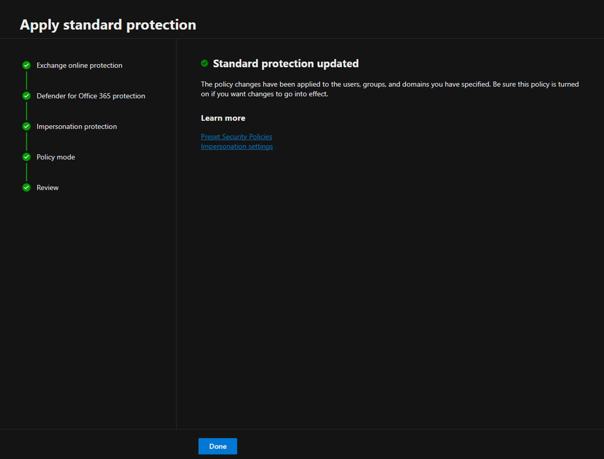 032024 2156 Howtousethe14 - How to use the Microsoft Defender portal to assign Standard preset security policies to users