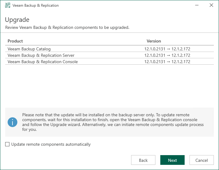 090524 2222 Howtoupgrad10 - How to upgrade Veeam Backup and Replication to v12.1.2.172