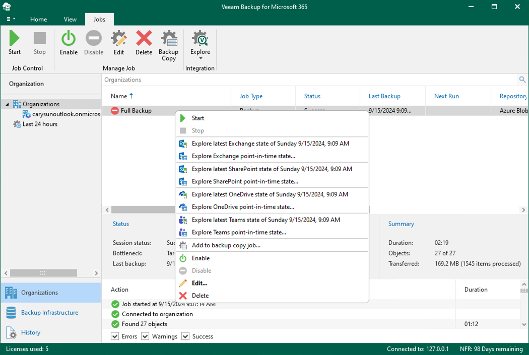 091824 2112 HowtoUpgrad26 - How to Upgrade Veeam Backup for Microsoft 365 to v8