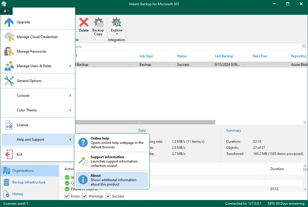 091824 2112 HowtoUpgrad27 - How to Upgrade Veeam Backup for Microsoft 365 to v8